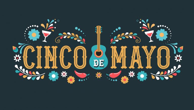 Cinco de Mayo celebration graphic.